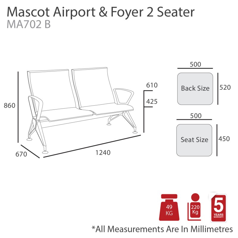 Mascot Airport & Foyer Seating Mascot Airport & Foyer Seating